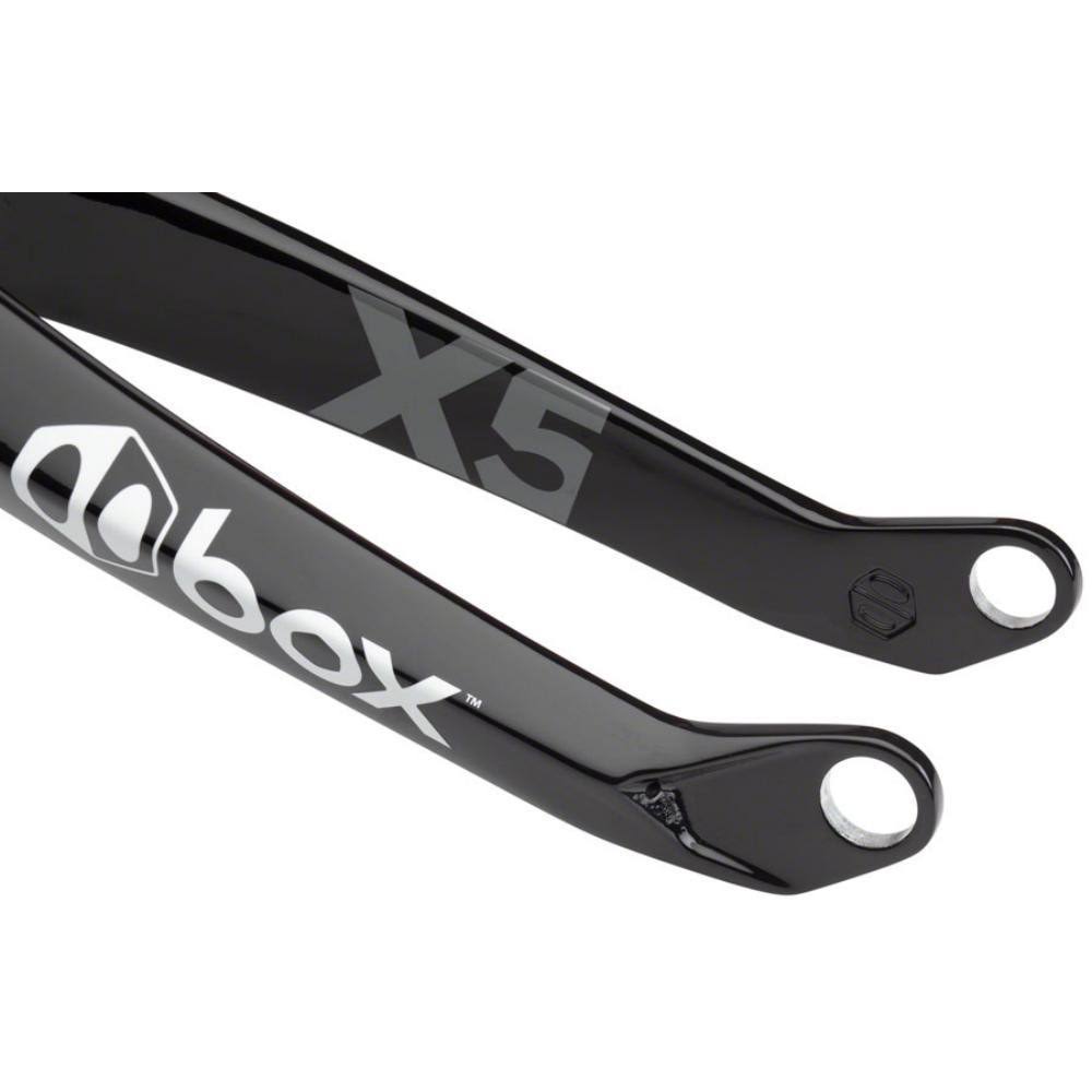 Box One X5 Pro Carbon BMX Fork - Tapered, 20mm, Black, 20x22