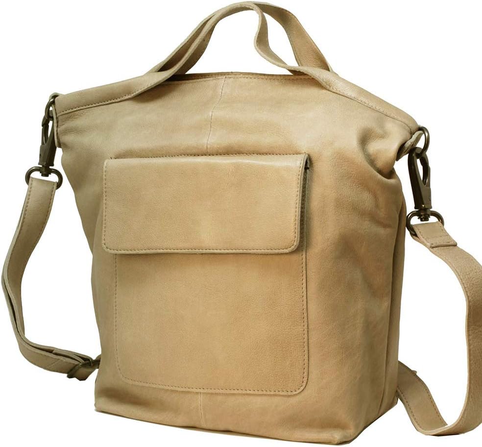 Latico Leathers Bianca Leather Tote Bag for Women (Honey) - Made From 100% Authentic Leather Handcrafted by Artisans