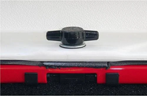 Jeep Hardtop Storage Harken Hoist Lift with Bonus 6 T Knobs for Quick Removal Safe One Person Operation Lifts Evenly 1 Mechanica