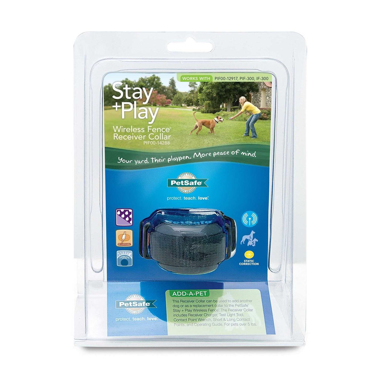 PetSafe Stay &amp; Play Wireless Fence Rechargeable Receiver Collar - Pet Supplies online store