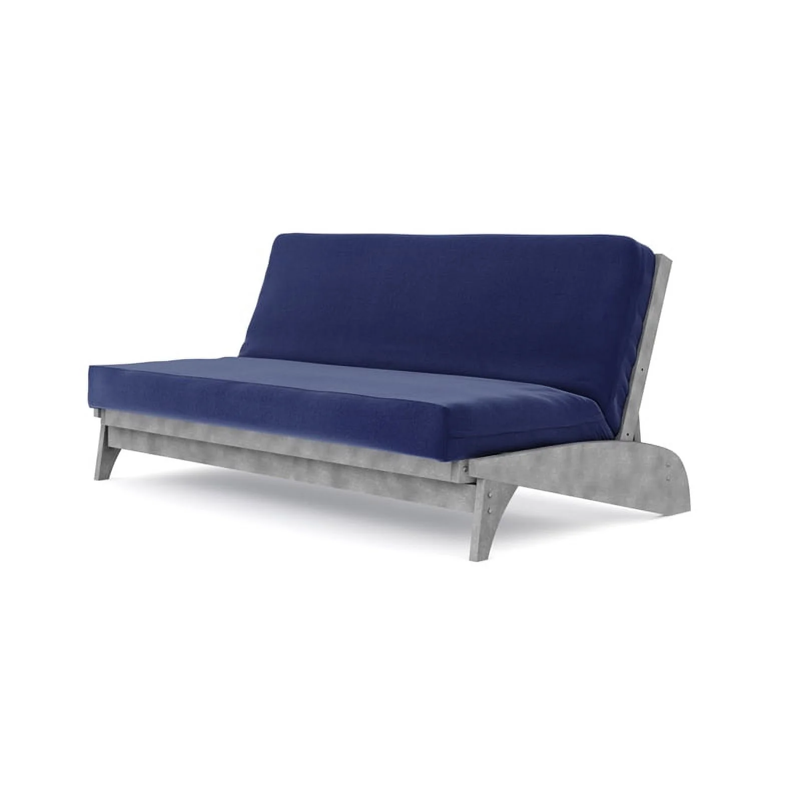 The Dillon all wood Queen Size Futon Frame in Gray