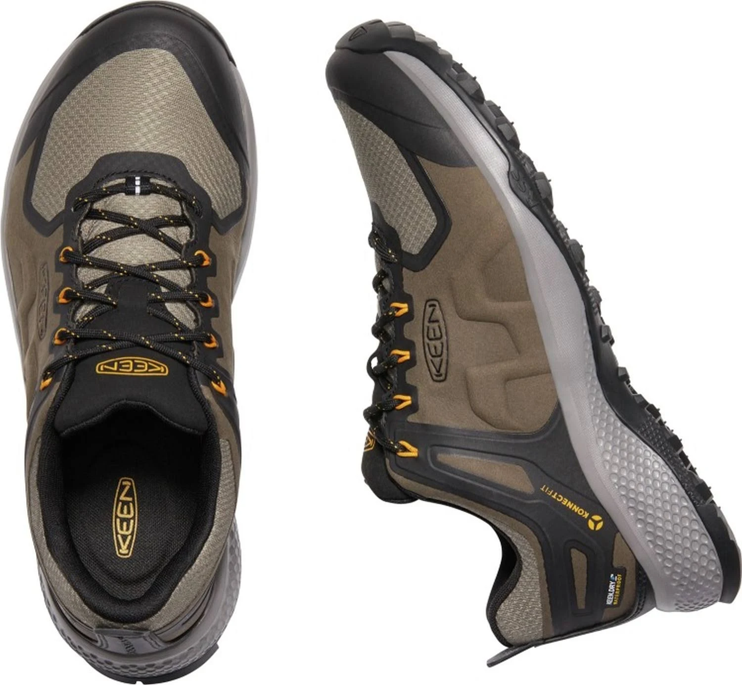 Keen Men&s Explore Waterproof Shoe - 9 - Canteen / Brindle