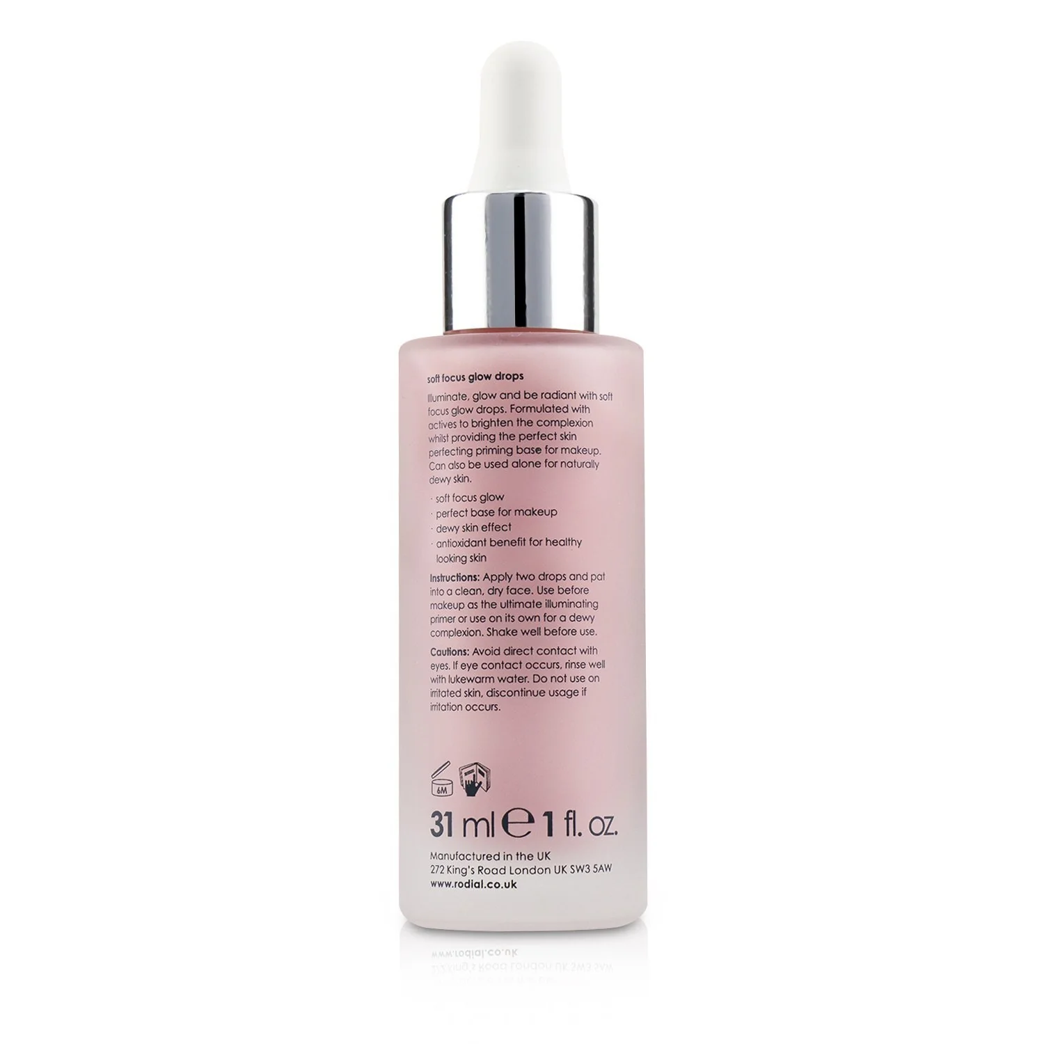 Rodial Soft Focus Glow Drops - Illuminating Ultimate Glow Primer 31ml/1oz
