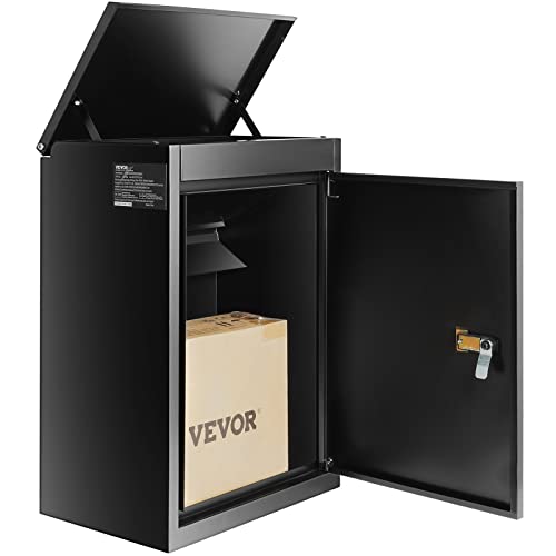 VEVOR Package Delivery Boxes for Outside, Extra Large Mailbox for Parcel Wall Mounted Lockable