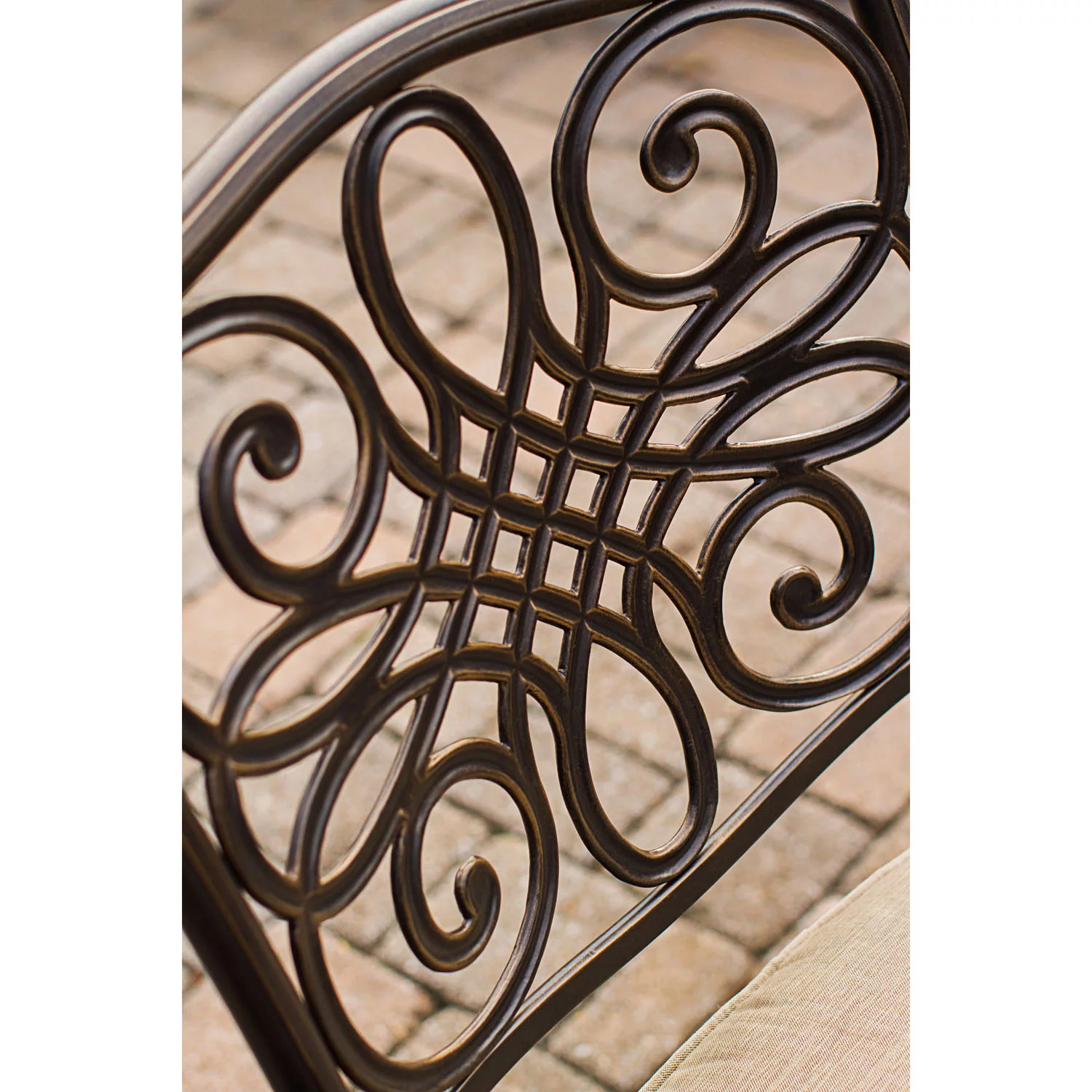 Cambridge Seasons 7-Piece Outdoor Dining Set in Tan