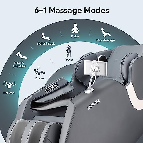 Full Body Airbag Massage Chair: 2025 Shiatsu Zero Gravity Massager Chairs - AI APP Control Back Heating