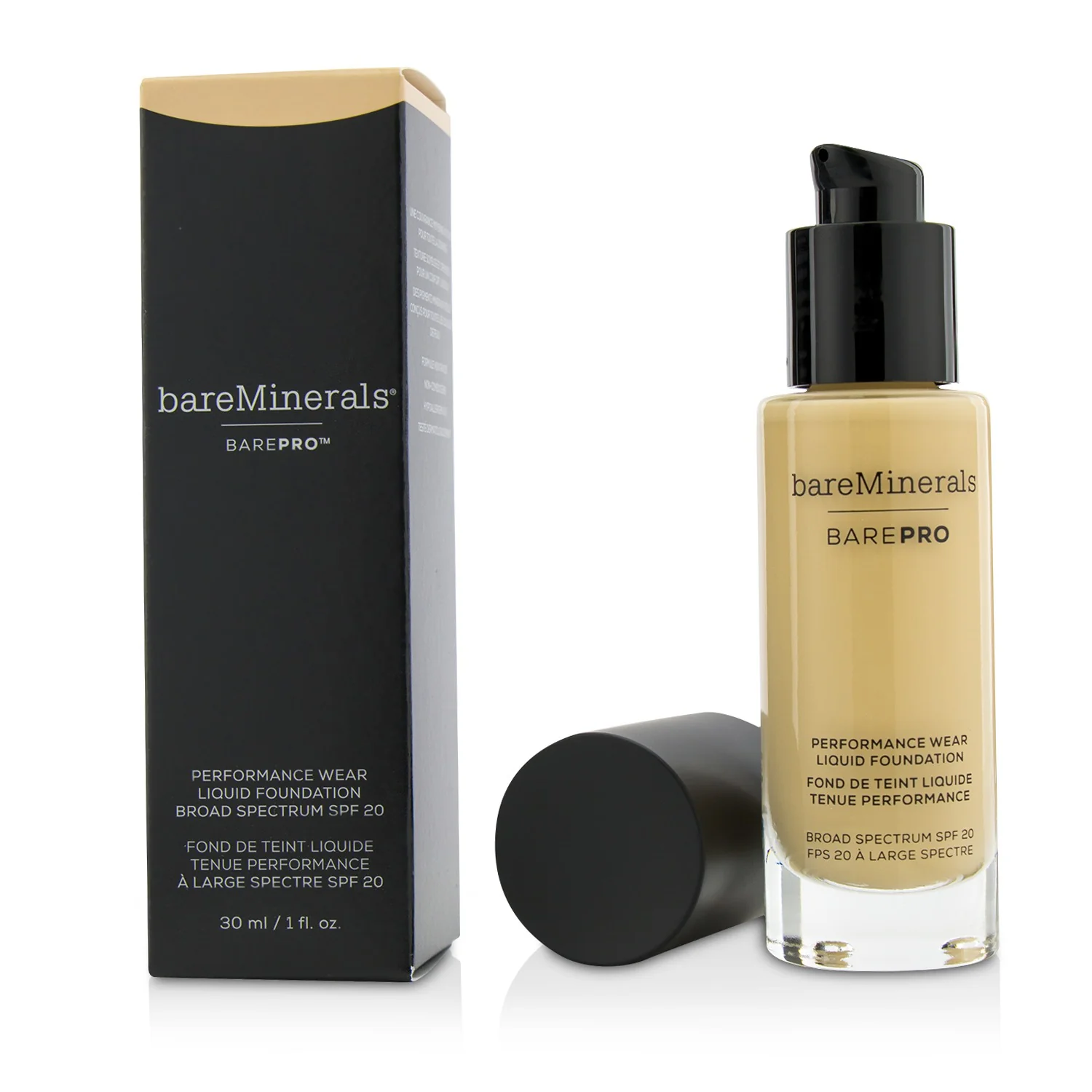 BareMinerals BarePro Performance Wear Liquid Foundation SPF20 - # 08 Golden Ivory  30ml/1oz