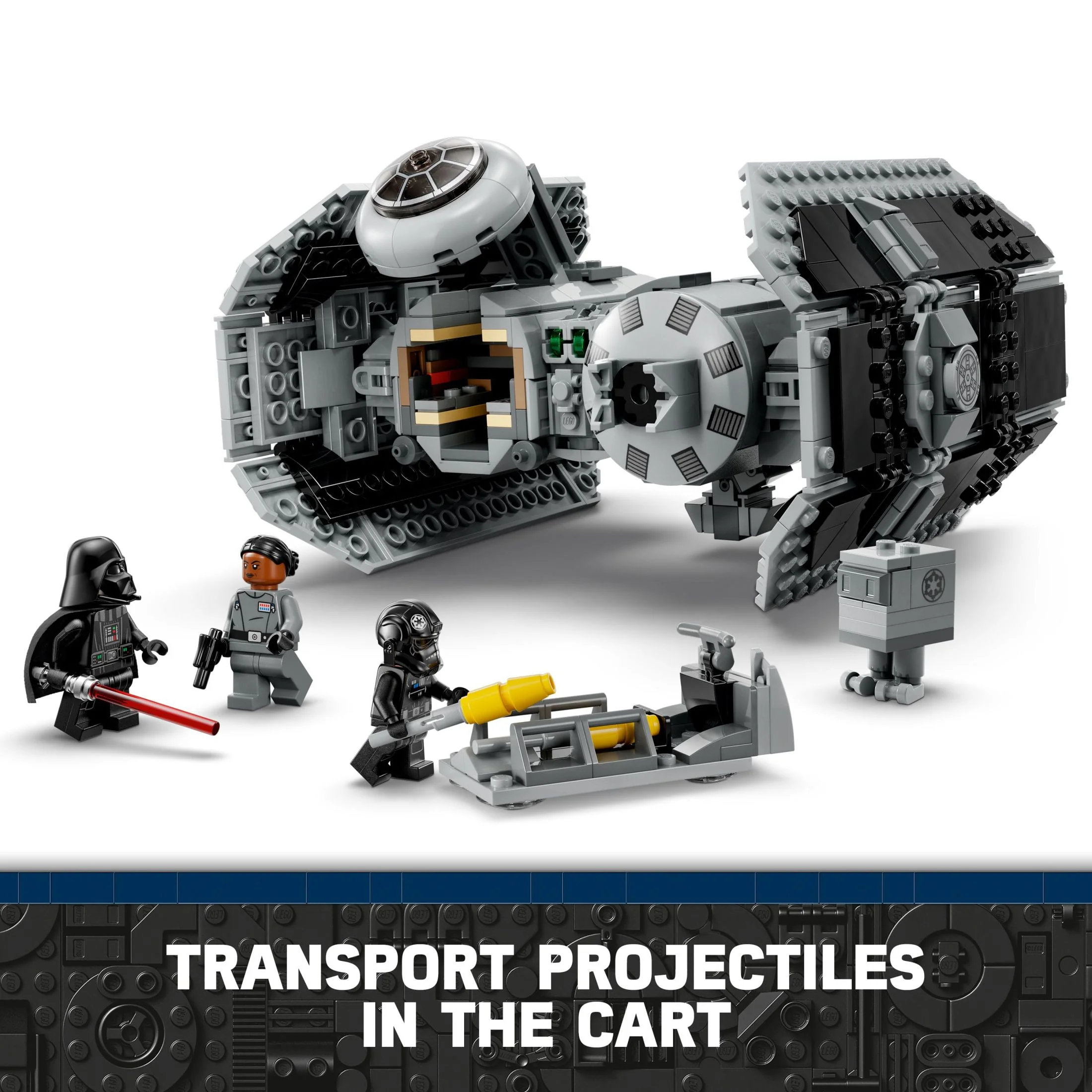 LEGO Star Wars TIE Bomber Starfighter Buildable Toy 75347