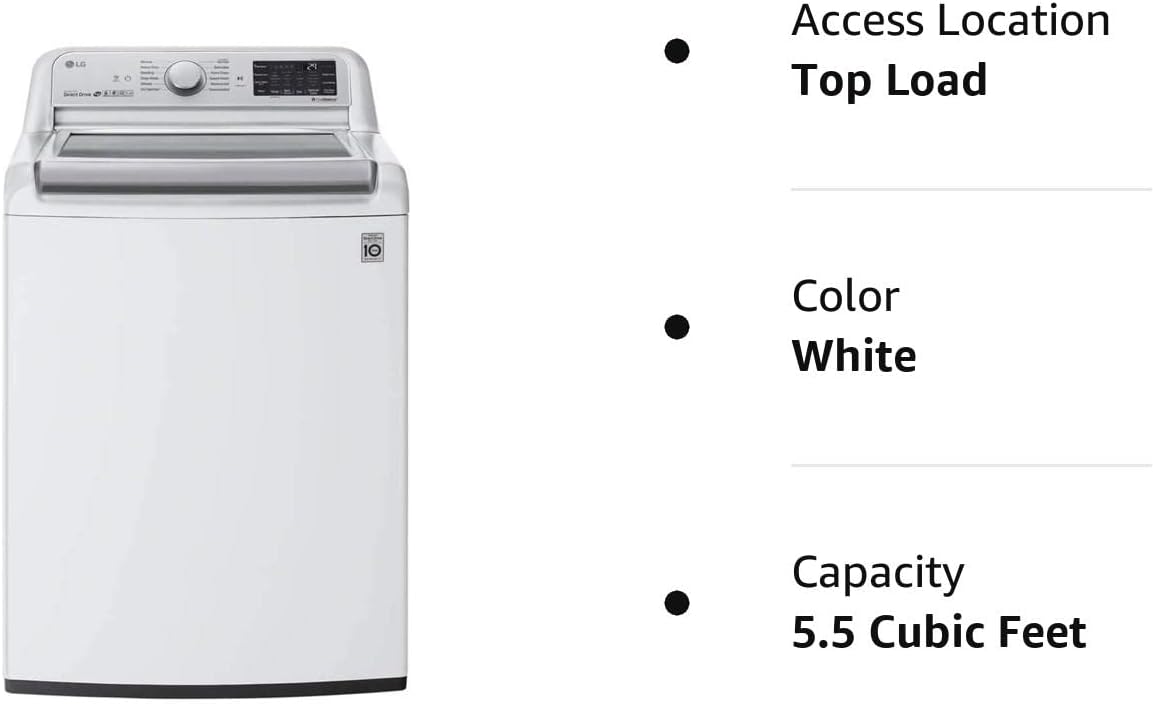 5.5 cu.ft. Smart wi-fi Enabled Top Load Washer with TurboWash3D™ Technology