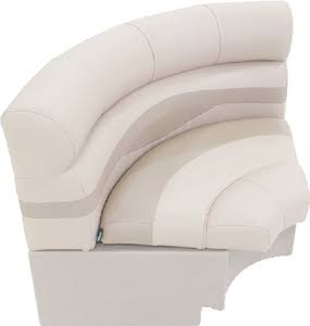 Lippert Platinum Series Pontoon Furniture Right Arm Dove Grey 433068