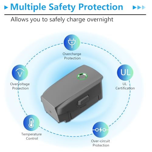 Mavic 2 Pro Battery 3850mAh 15.4V,31 Minutes Flight Time Compatible with DJI Mavic 2 Pro/Zoom/Enterprise Advance