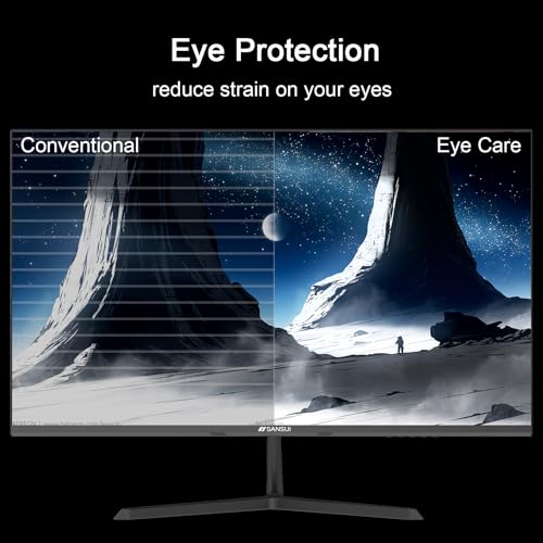 SANSUI 32 Inch Curved 240Hz Gaming Monitor High Refresh Rate, FHD 1080P Gaming PC Monitor HDMI DP1.4, Curved 1500R, 1Ms MPRT, HDR,Metal Stand