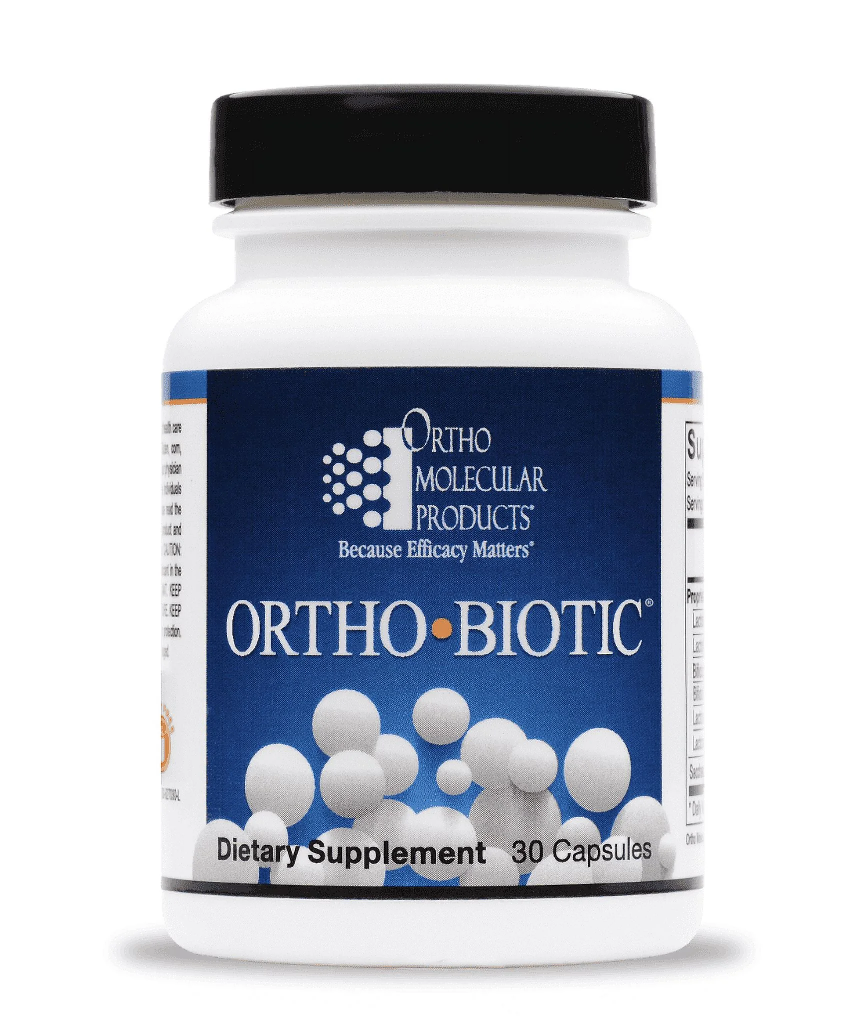 Ortho Biotic Capsules (30 capsules) by Ortho Molecular Products 30ct - Curated Treasures Market