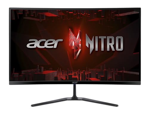 Acer Nitro 27" Full HD 1920 x 1080 1500R Curve PC Gaming Monitor | AMD FreeSync Premium | 165Hz Refresh | 1ms (VRB) | ZeroFrame Design | 1 x Display