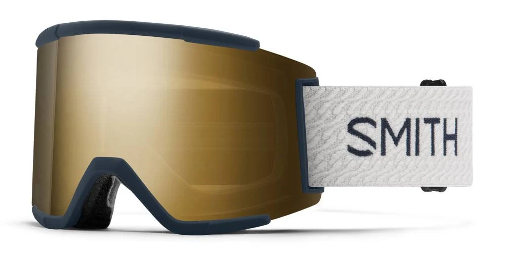 Smith Squad XL Goggles Sport White ChromaPop Everyday Green