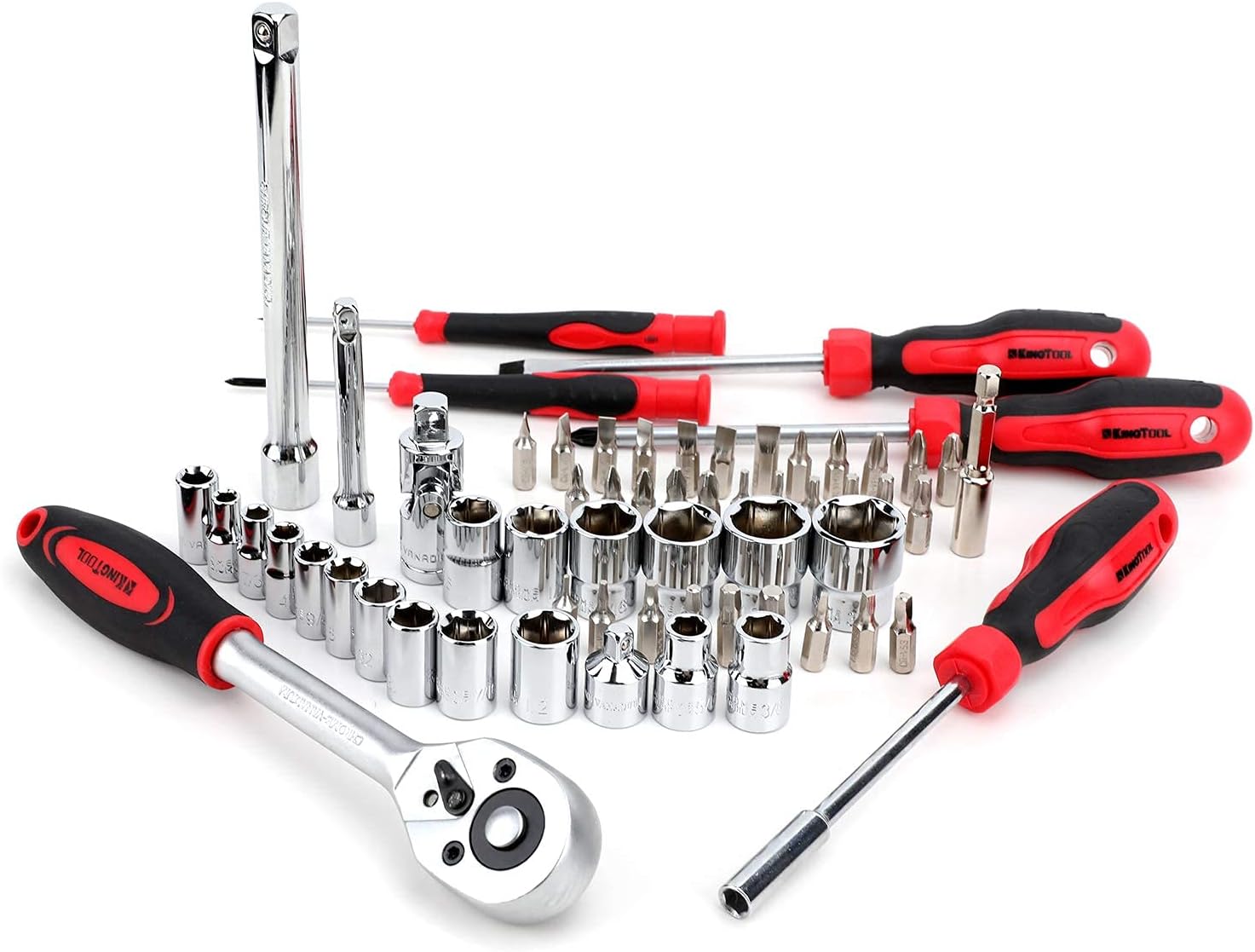 KingTool 325 Piece Home Repair Tool Kit, General Home/Auto Repair Tool Set, Toolbox Storage Case with Drawer, General Household Tool Kit