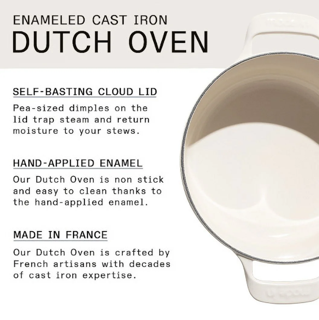 Made In Cookware - Dutch Oven 3.5 Quart - Red - Enameled Cast Iron - Exceptional Heat Retention & Durability - Professional Cookware