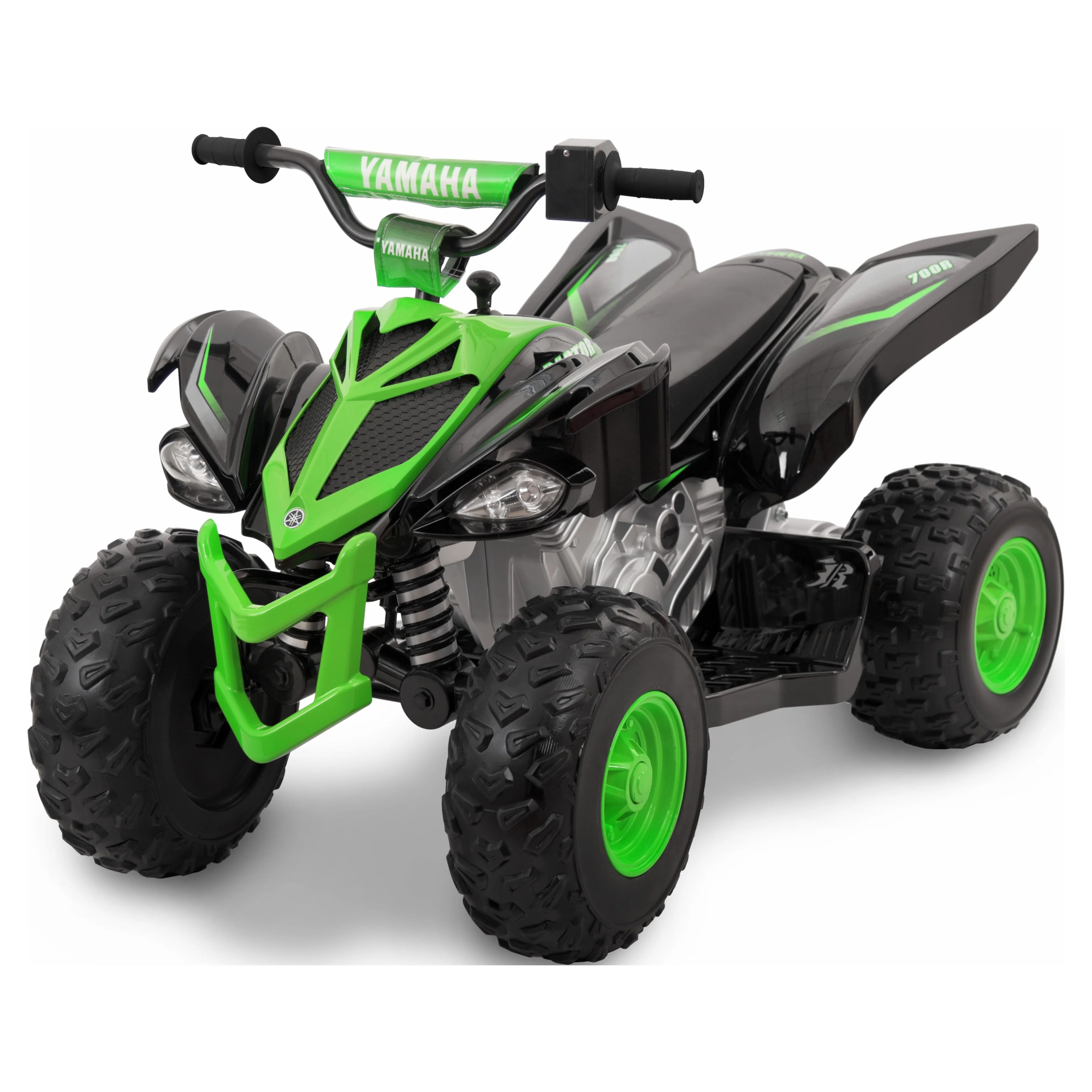 Yamaha 12V Raptor ATV Powered Ride-on, New Custom Graphic Design, for Boys & Girls, Ages 3+, up to 5 MPH