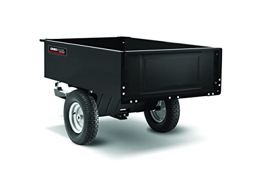 Ohio Steel 3040P-SD Poly Swivel Dump Cart, 10 cu.ft., 600 lb Load Capacity