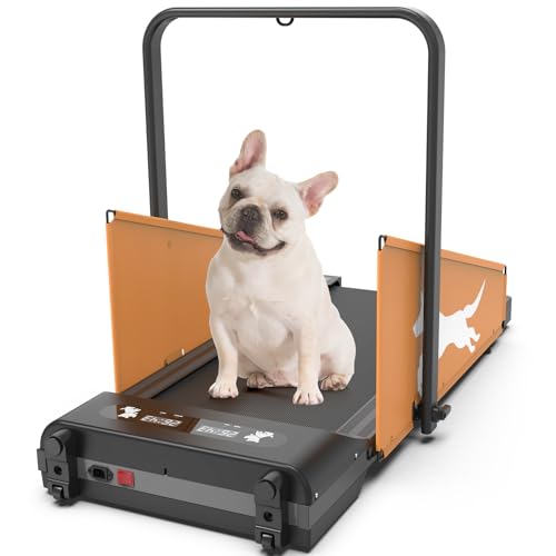 Dog Treadmill for Small Medium Dog, Pet Dog Running Machine Exercise Training Dogs with Remote Control, Indoor Dog Pacer with Pre-Set Exercise Program