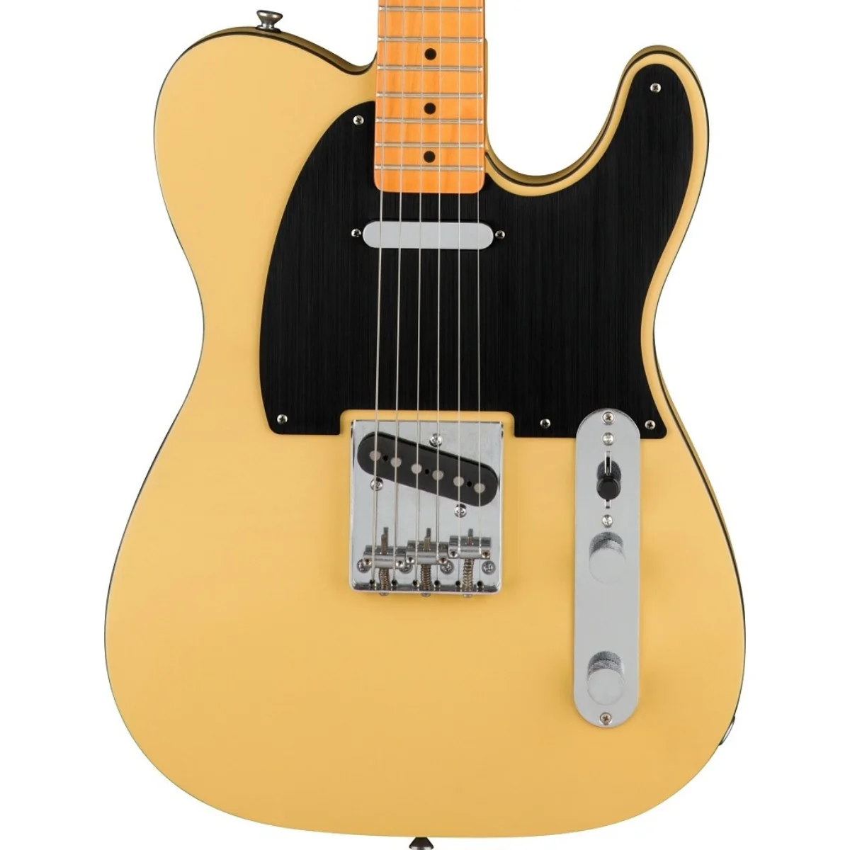 Squier 40th Anniversary Telecaster Vintage Edition Electric Guitar (Satin Vintage Blonde) - Curated Treasures Market