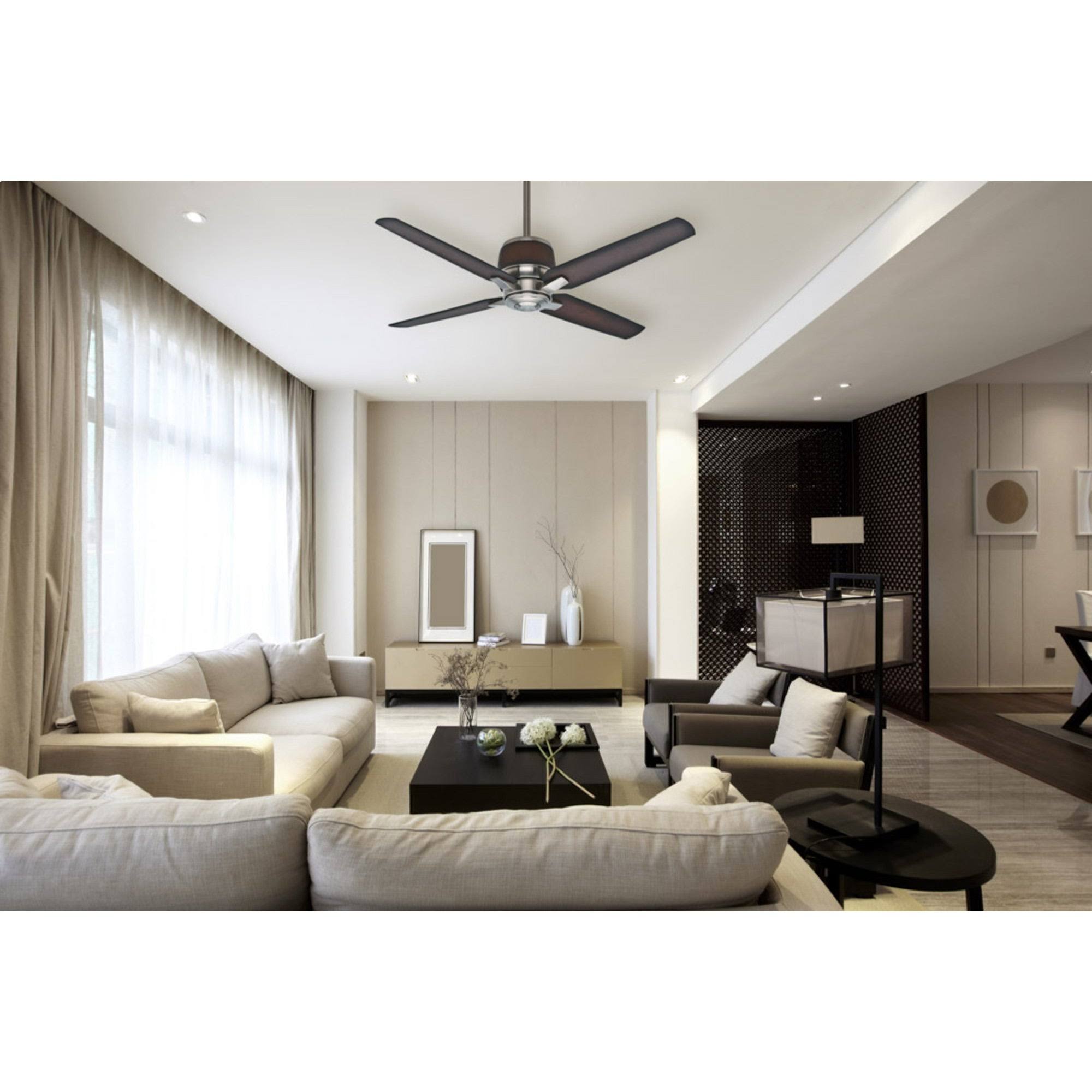 Casablanca Aris 54x22 Ceiling Fan - Brushed Nickel - Mayse Blades