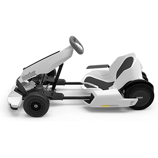 Segway Ninebot Electric GoKart Pro and Gokart Bundle, Outdoor Race Pedal Go Karting Car for Kids and Adults, Adjustable Length and Height