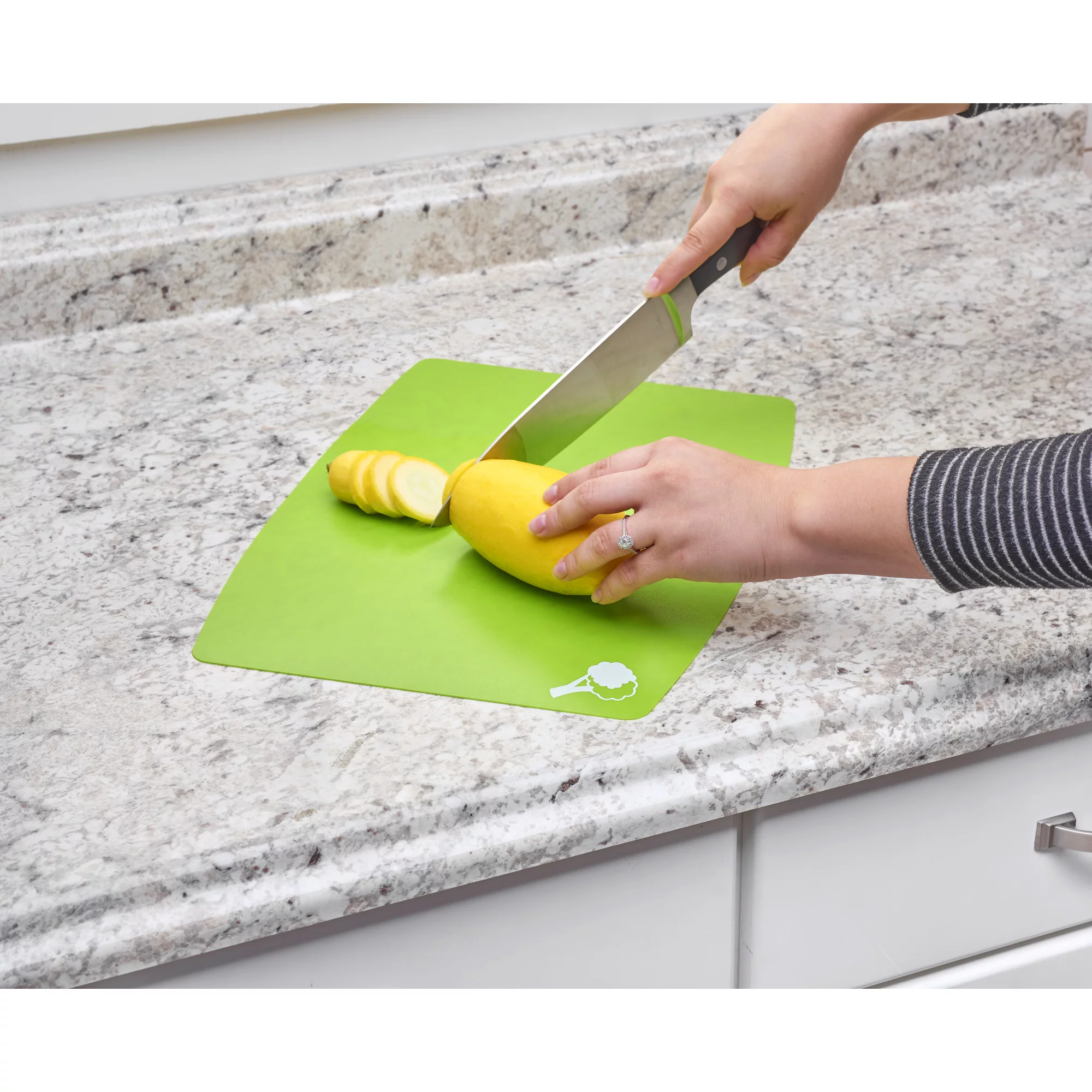 Rev-A-Shelf 8 Inch Pullout Cabinet Organizer with Universal Knife Block - Radiant Selections