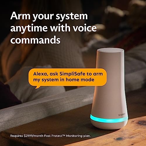 SimpliSafe 11 Piece Wireless Home Security System Gen 3 with Wireless Indoor HD Camera - Optional 24/7 Professional Monitoring - No Contract