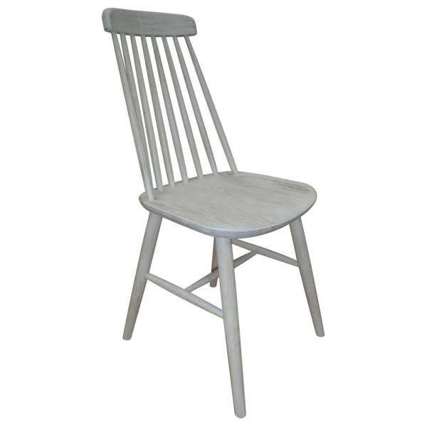 Home Accents Alliance Windsor White Dining Chair (Set of 2)