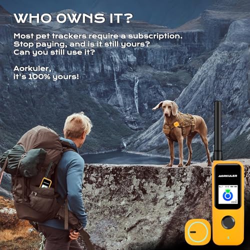 GPS Tracker for Dog Without Cell Service,No Subscription Required