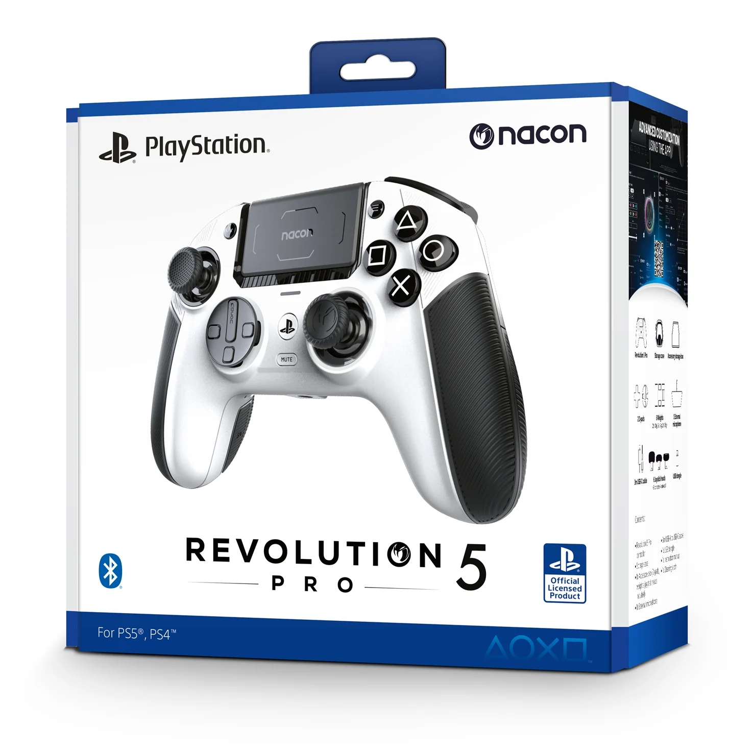 Nacon - Revolution 5 Wireless Controller - White - Radiant Selections