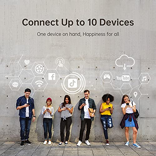 GlocalMe U3 4G LTE Mobile Hotspot, Portable WiFi Hotspot for Travel in 200+ Countries, No SIM Card Needed