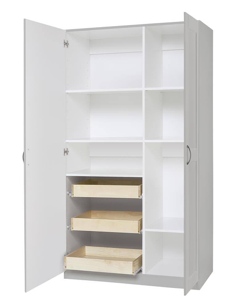 Estate 38.5-in W Wood Composite Wall-Mount Utility Storage Cabinet