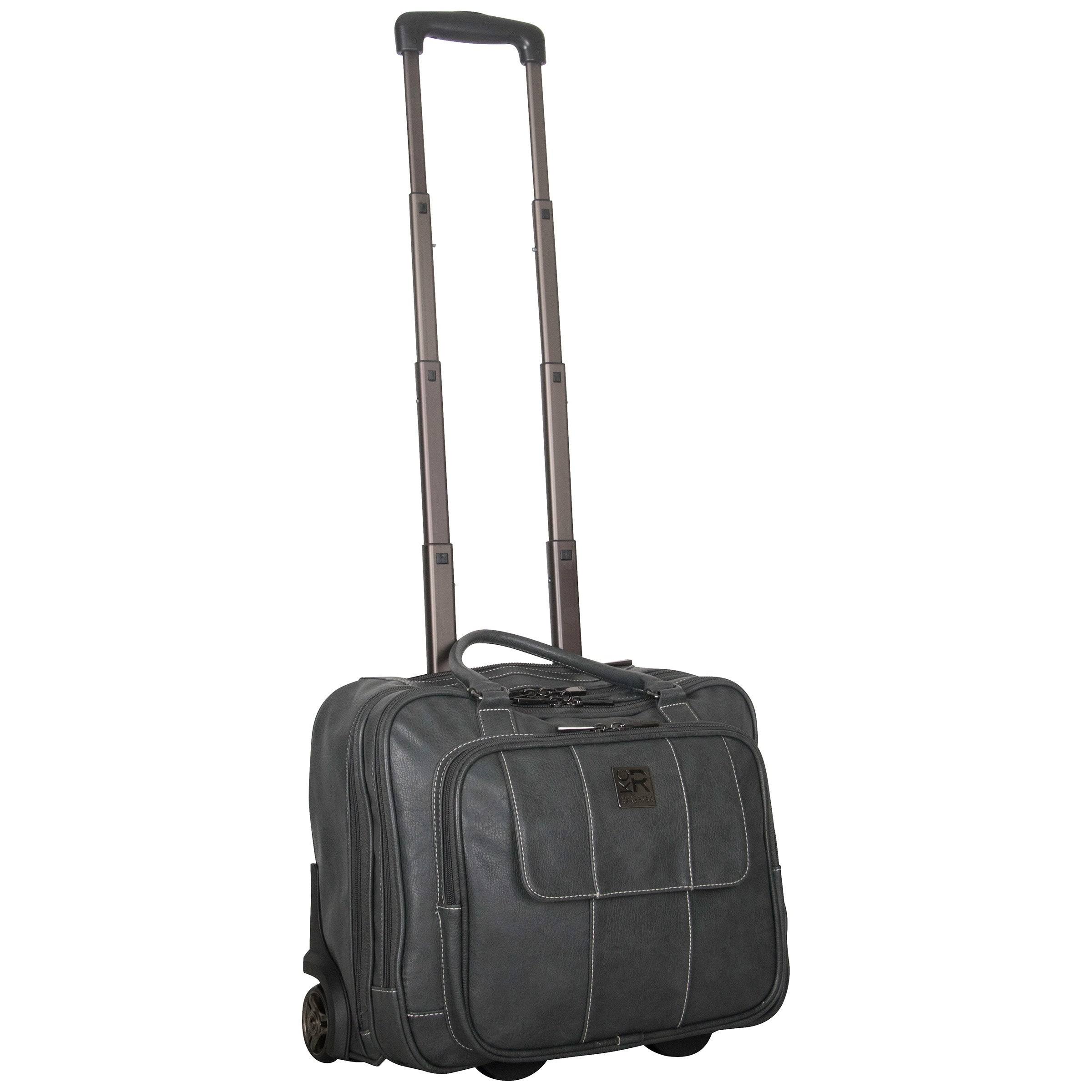Kenneth Cole Reaction Rolling Laptop Bag Black