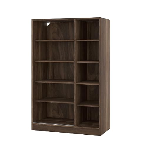 3 Door Wardrobe Armoire Closet with Sliding Doors and Storage Shelevs Freestanding Wardrobe Cabinet with Hanging Rod Clothes