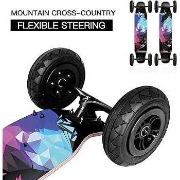 LOSENKA Mountainboard All Terrain Skateboard Kiteboard Cross Country Mountainboard Big Wheel Downhill Longboard All Terrain Longboard Kite Board