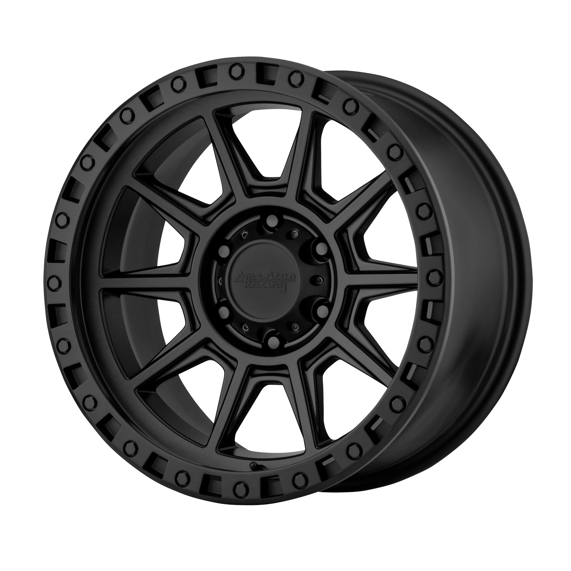 American Racing AR202 Wheel 18x9 6x135 Cast Iron Black 0mm