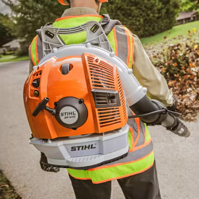 STIHL BR600 COMMERCIAL GAS BACKPACK LEAF BLOWER, OEM NEW