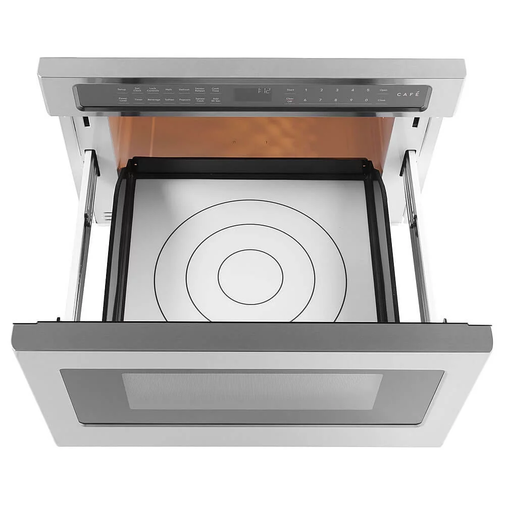 Cafe Cwl112p 24" Wide 1.2 Cu. Ft. Built-In Microwave Drawer Oven - Stainless Steel