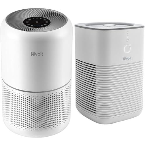 LEVOIT Air Purifiers for Home Bedroom, HEPA Sleep Mode, AHAM VERIFIDE, Smart WiFi for Home Large Room, Quiet Cleaner for Pet Hair, Allergies, Dust