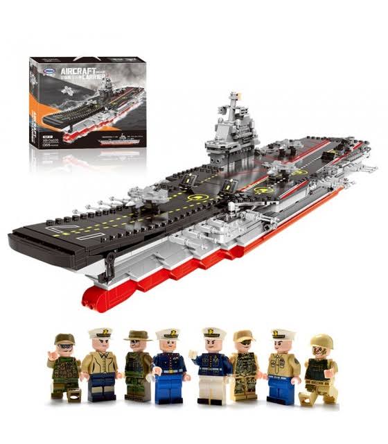 Xingbao 06020 Aircraft Carrier Building Bricks Toy Set