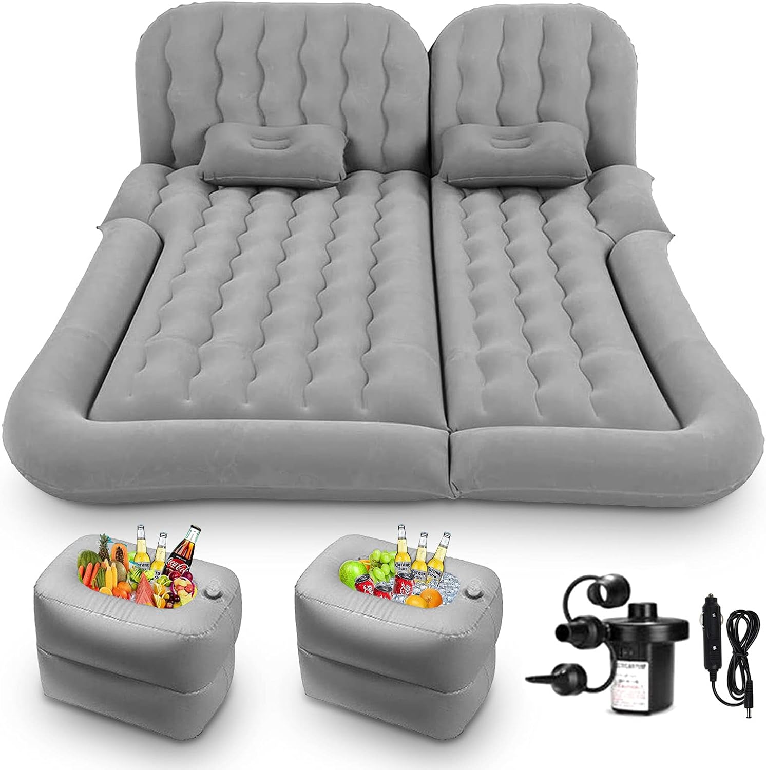 Car Air Mattress Auto Inflatable Car Bed Large SUV Mattress Camping Sleeping Bed for Kid Adult