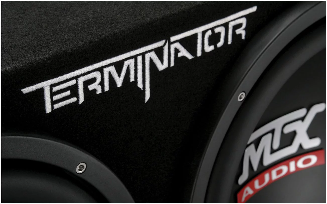 MTX TNE212D 12" 1200W Dual Loaded Car Subwoofers + Box + Planet 1500W Amp + Kit