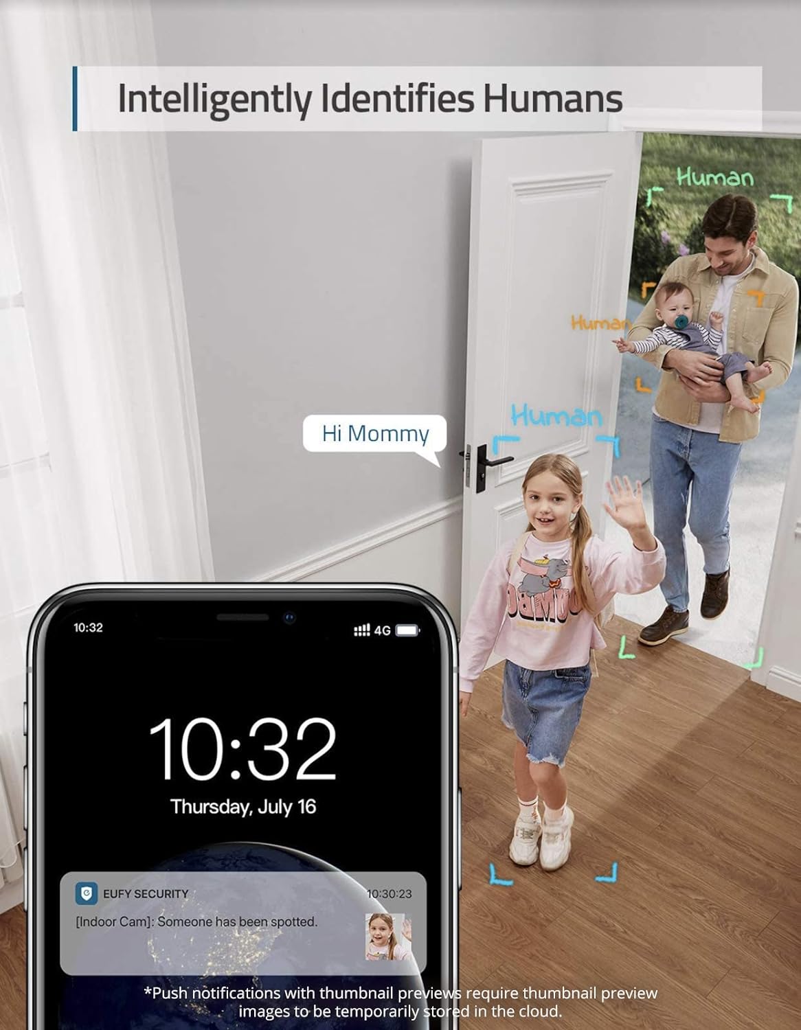 eufy Security Indoor Cam C120 2-Cam Kit, 2K Security Indoor Camera Floodlight Camera E340 Wired, 360° Pan and Tilt