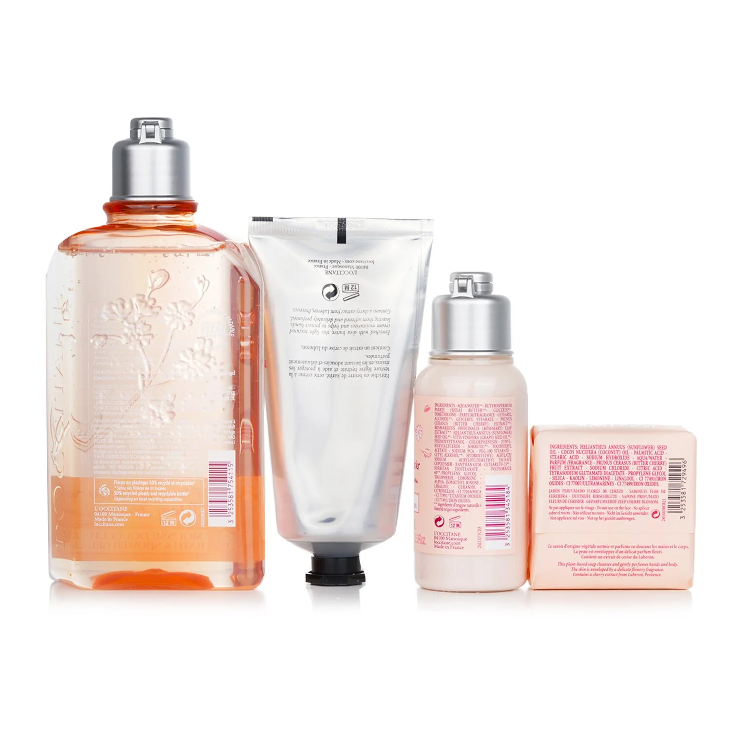 L'Occitane Cherry Blossom Box Set: 4pcs