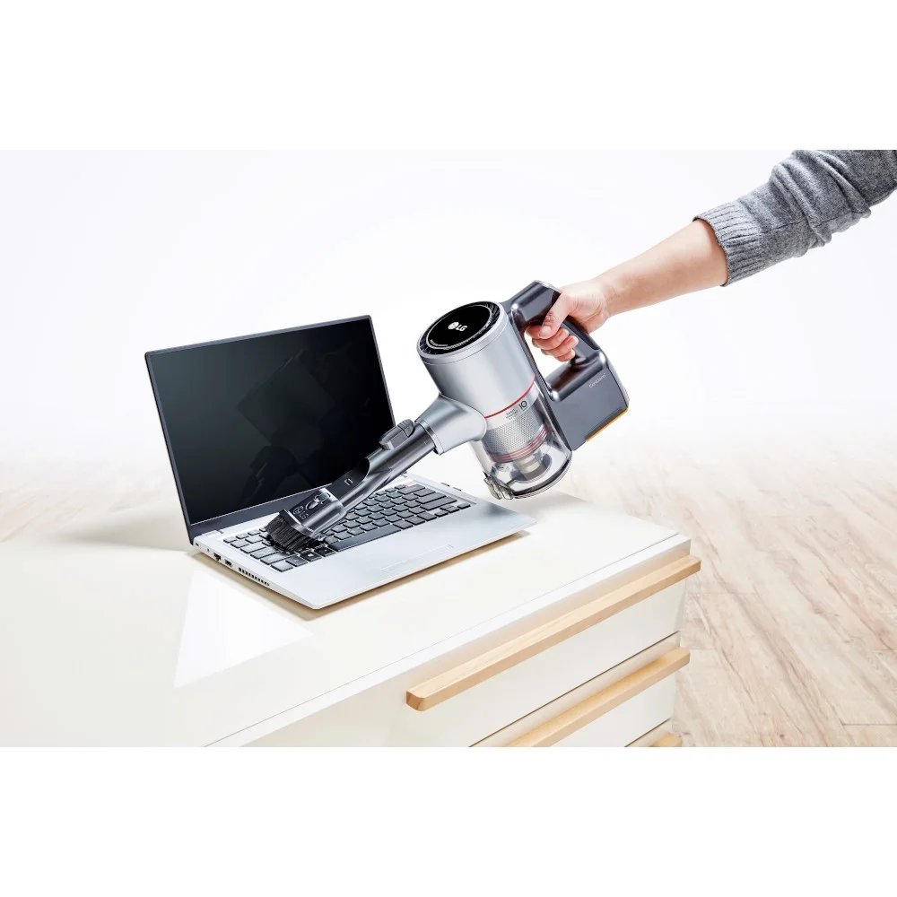 Restored LG CordZero A9 Charge Plus Cordless Stick Vacuum, Matte Silver - (Refurbished)