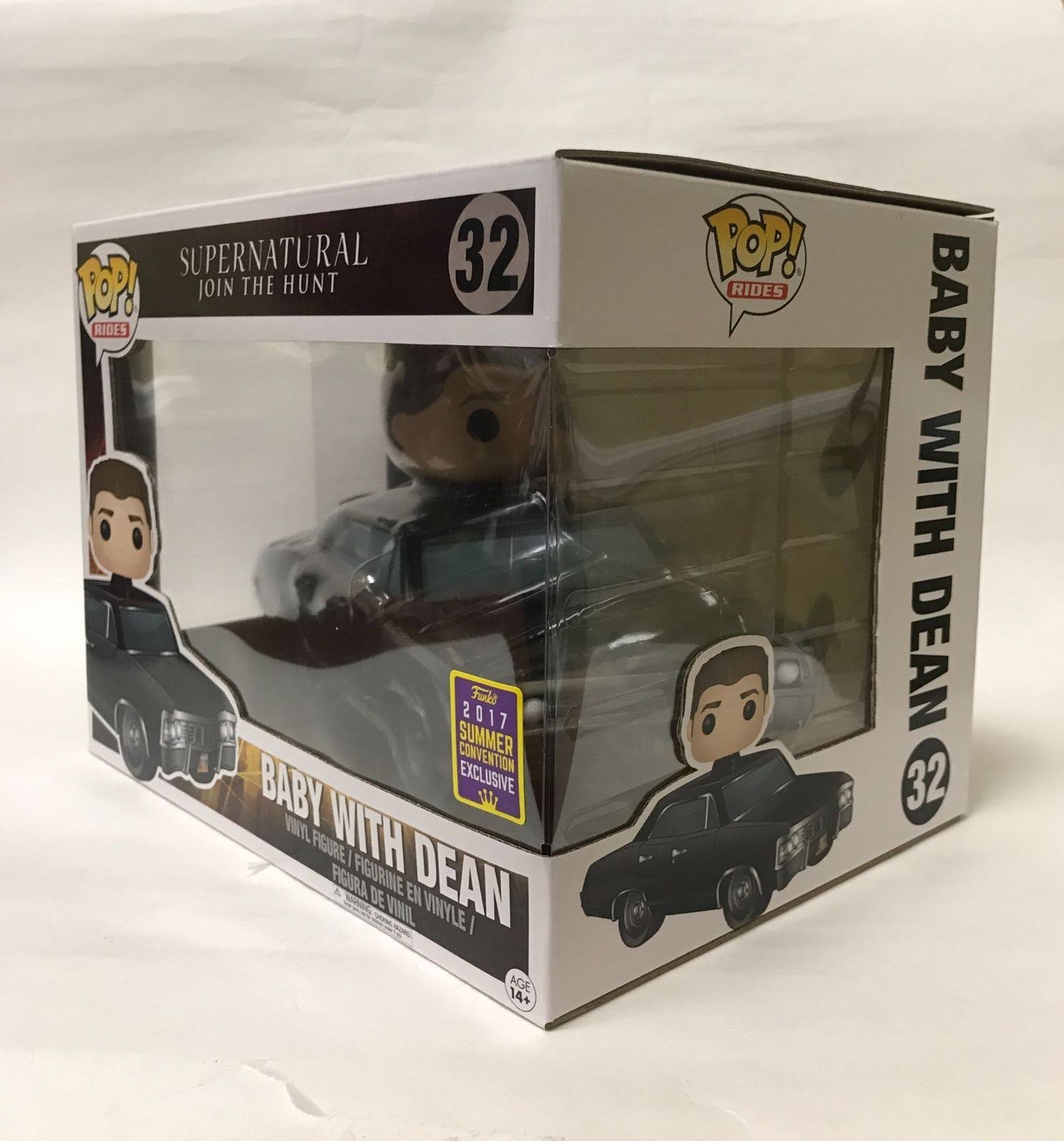 Funko Pop Super Natural Baby W Dean 2017 Summer Convention Exclusive Figure