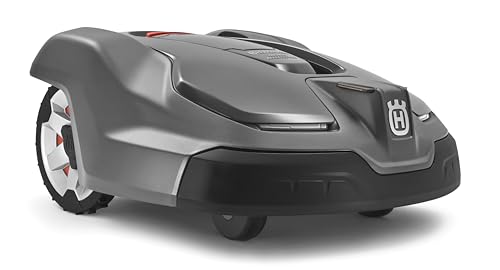 Husqvarna 410iQ Automower Robotic Mower, 0.5 Acre Mowing Capacity, Wire Free Robot Lawn Mower with Charging Station