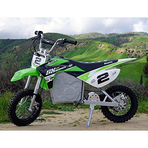 Razor Dirt Rocket SX500 McGrath Electric Motocross Bike for Kids Ages 14+ - 40 mins of Ride Time, For Riders up to 175 lbs